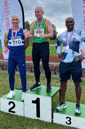 Trevor Sets Age Group Record But Has To Settle For Silver As Masters