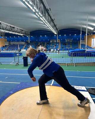 Claire Third In Masters Pentathlon